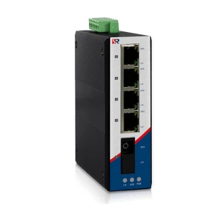 4-port 10/100Base-T(X) 1-port 100Base-FX Industrial DIN-Rail Switch WINTOP YT-RS205-1F4T