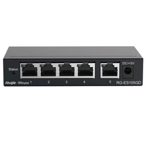 5-port Gigabit Unmanaged Switch RUIJIE RG-ES105GD