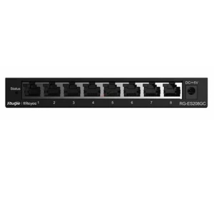 8-port 10/100/1000Base-T Switch RUIJIE RG-ES208GC