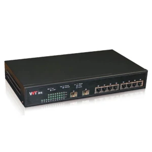 8-port 10/100/1000Base-T(X) 2-port SFP Switch WINTOP YT-RS2010-2GF8GT