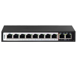 8-Port 10/100 PoE Switch D-Link DES-F1010P-E