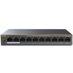 8-port 10/100Mbps PoE Switch TENDA TEF1110P-8-63W