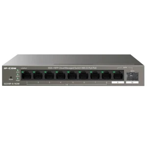 8-Port GE PoE Managed Switch IP-COM G2210P-8-102W