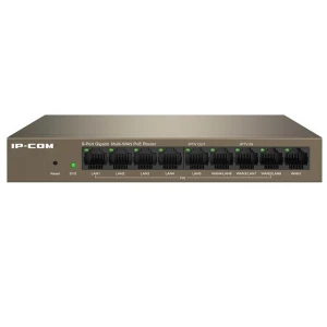 9-Port Cloud Managed PoE Router IP-COM M20-8G-PoE