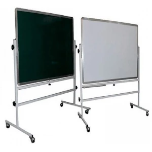 Bảng từ di động 2 mặt viết phấn và bút lông Hàn Quốc BAVICO 120x200cm