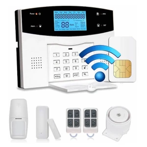 Bộ báo động chống trộm qua Wifi Sim SmartZ GP05W