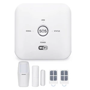 Bộ báo động chống trộm qua Wifi Sim SmartZ GW03