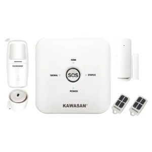 Bộ báo trộm trung tâm qua APP và SIM KAWA 261 WIFI SIM