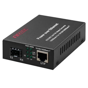 Bộ chuyển đổi quang điện PoE Media Converter APTEK AP110-S-PoE