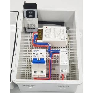 Bộ công tắc điều khiển từ xa công suất cao 3HP KAWA RF15B-RM2C