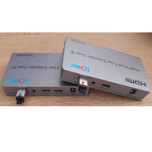 Bộ kéo dài HDMI USB bằng cáp quang HDTEC HDMI KVM Converter 1080P