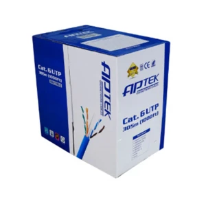 Cáp mạng APTEK CAT.6 U/UTP 23AWG PVC (630-1102-2)