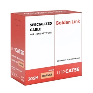 Cáp mạng Cat5e UTP Golden Link TW1101-1 (305m, Cam)