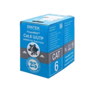 Cáp mạng Dintek CAT.6 UTP (1101-04311, 305 mét/thùng)