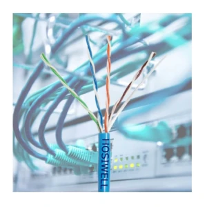 Cáp mạng LAN Cat.6A F/FTP HOSIWELL 30201-BL-LSZH