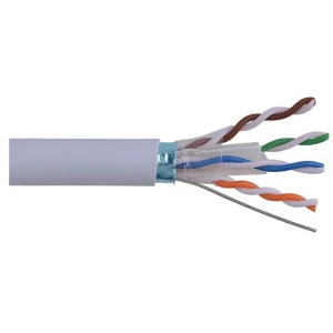 Cáp mạng VCOM Cat5E FTP vỏ PVC thùng 305m (L524003)