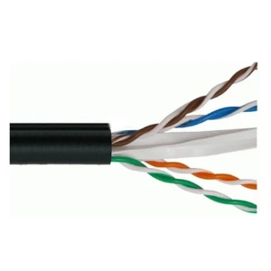 Cáp mạng VCOM CAT5E UTP SS vỏ PE - cuộn 305m (L525002)