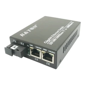 Chuyển đổi Quang-Điện Media Converter Unmanaged Fiber Switch BTON BT-912GS-20B