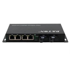 Chuyển đổi Quang-Điện Media Converter Unmanaged Fiber Switch BTON BT-924GS-20