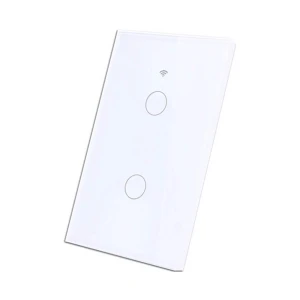 Công tắc cảm ứng 2 nút không viền Wifi SmartZ WS1.2W