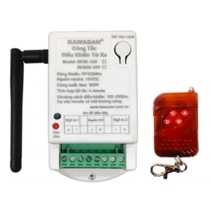 Công tắc điều khiển từ xa 2 kênh KAWA RF2K-12V-RM01B