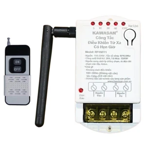 Công tắc điều khiển từ xa có hẹn giờ KAWA RF15BT1-RM2C