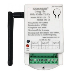 Công tắc điều khiển từ xa KAWA RF2K-12V