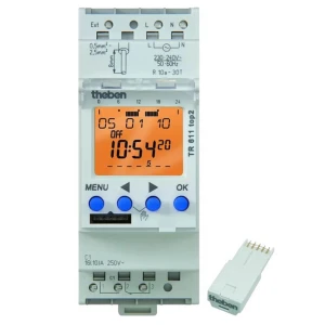 Công tắc hẹn giờ kỹ thuật số THEBEN TR 611 top2 24V