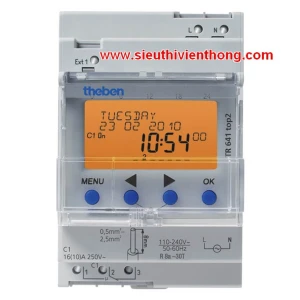 Công tắc hẹn giờ kỹ thuật số THEBEN TR 641 top2