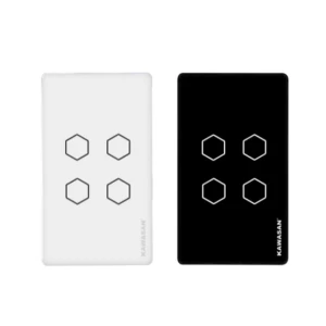 Công tắc thông minh không dây KAWA CT4N-BLE-W/B