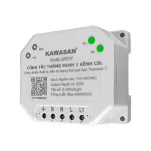 Công tắc Wifi thông minh 1 kênh KAWA SK01H