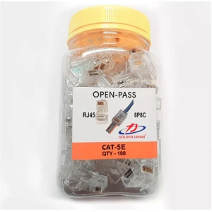 Đầu mạng xuyên thấu GOLDEN JAPAN Cat5e UTP
