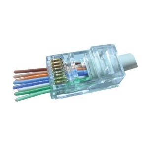Đầu nối RJ45 Cat.6 dạng xuyên thấu DINTEK (1501-88060)
