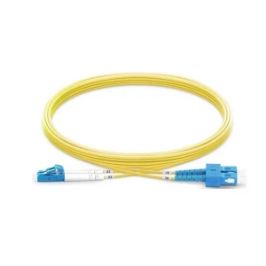 Dintek Fiber patch cord 9/125 SM Duplex SC/LC 3m