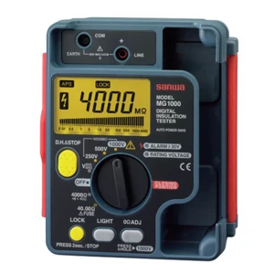 Đồng hồ đo điện trở cách điện SANWA MG1000