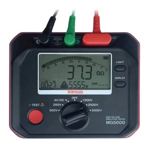 Đồng hồ đo điện trở cách điện SANWA MG5000