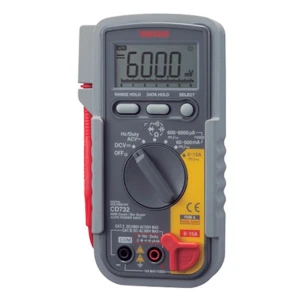 Đồng hồ đo điện vạn năng chỉ thị số (DMM) SANWA CD732