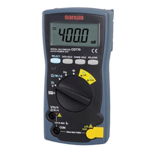 Đồng hồ đo điện vạn năng chỉ thị số (DMM) SANWA CD770