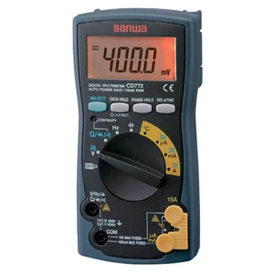 Đồng hồ đo điện vạn năng chỉ thị số (DMM) SANWA CD772