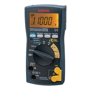 Đồng hồ đo điện vạn năng chỉ thị số (DMM) SANWA PC773