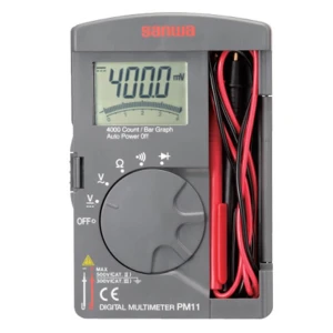 Đồng hồ đo điện vạn năng chỉ thị số (DMM) SANWA PM11