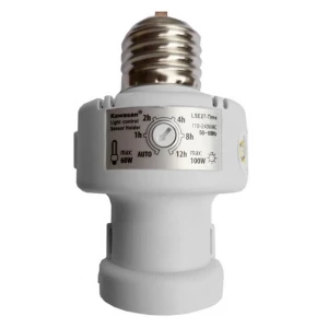 Đui đèn cảm ứng ánh sáng KAWA LSE27-Time