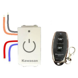 Hạt công tắc điều khiển từ xa âm tường KAWA RF02PNW-RM2A