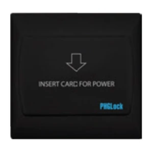 Hộp tiết kiệm điện cho khách sạn PHGLock ESTM08 (Đen)