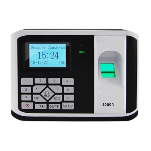 Máy chấm công và kiểm soát cửa bằng vân tay, thẻ cảm ứng RONALD JACK 5000AID