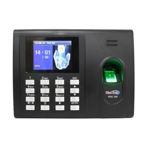 Máy chấm công vân tay, thẻ cảm ứng và pin lưu điện WISE EYE WSE-269