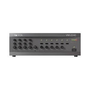 Mixer Amplifier 240W chọn 5 vùng loa TOA VM-2240