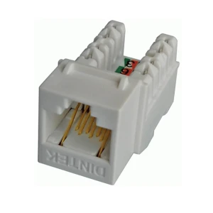 Modular Jack CAT6 dạng ngang E-Jack Dintek (1305-04017)