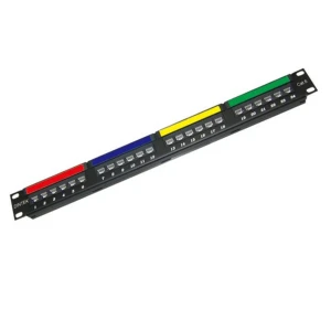 Patch panel 24 port CAT.6 19 inch Dintek (1402-04011)