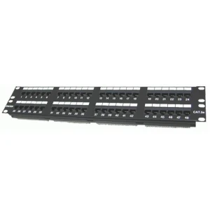 Patch panel 48 port CAT.5e 19 inch Dintek (1402-03020)